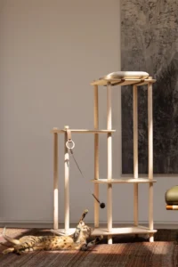 Interior Designer Vazken Karageozian Bridges Aesthetics and Feline Functionality with the Launch of the Papuk Connect Collection